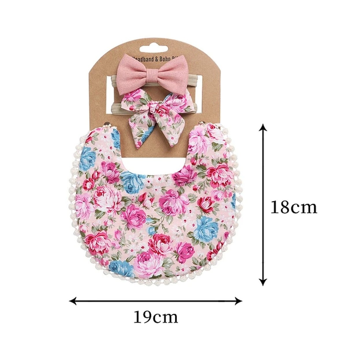 BABERO + COLA BEBE VESTUARIO BANDANA SUAVE ABSORBENTE JER - 2