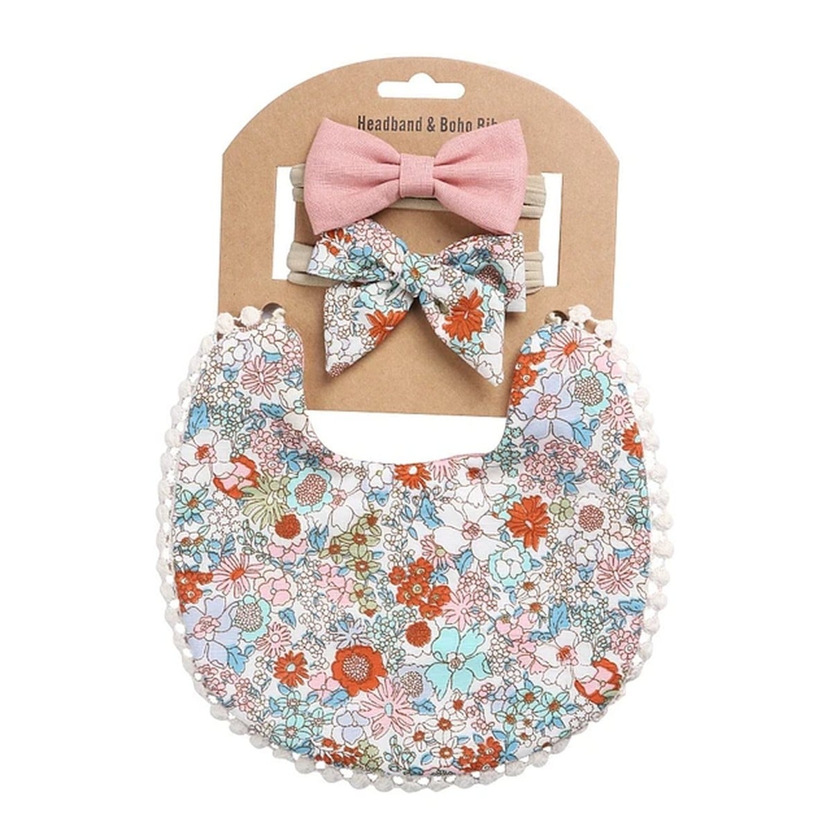 BABERO + COLA BEBE VESTUARIO BANDANA SUAVE ABSORBENTE JER - 3
