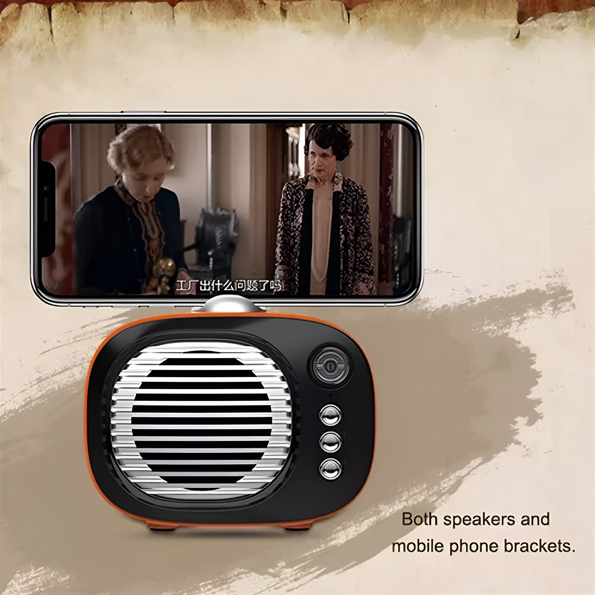 PARLANTE PEQUEÑO RADIO RECARGABLE PORTATIL PORTACELULAR LAU - 7