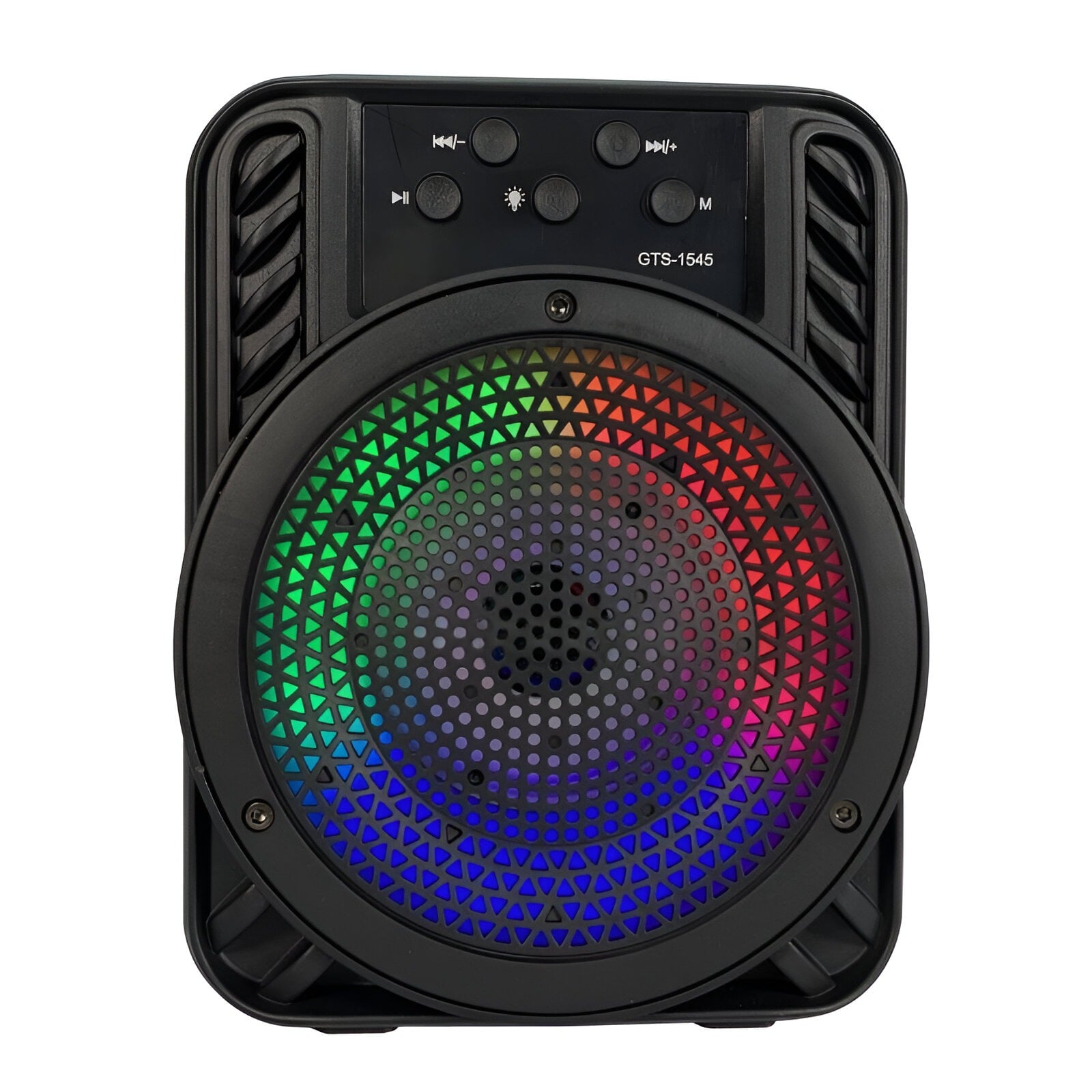 PARLANTE ALTAVOZ PORTATIL BLUETOOTH 4¨ LED USB RGB MODOS - 1