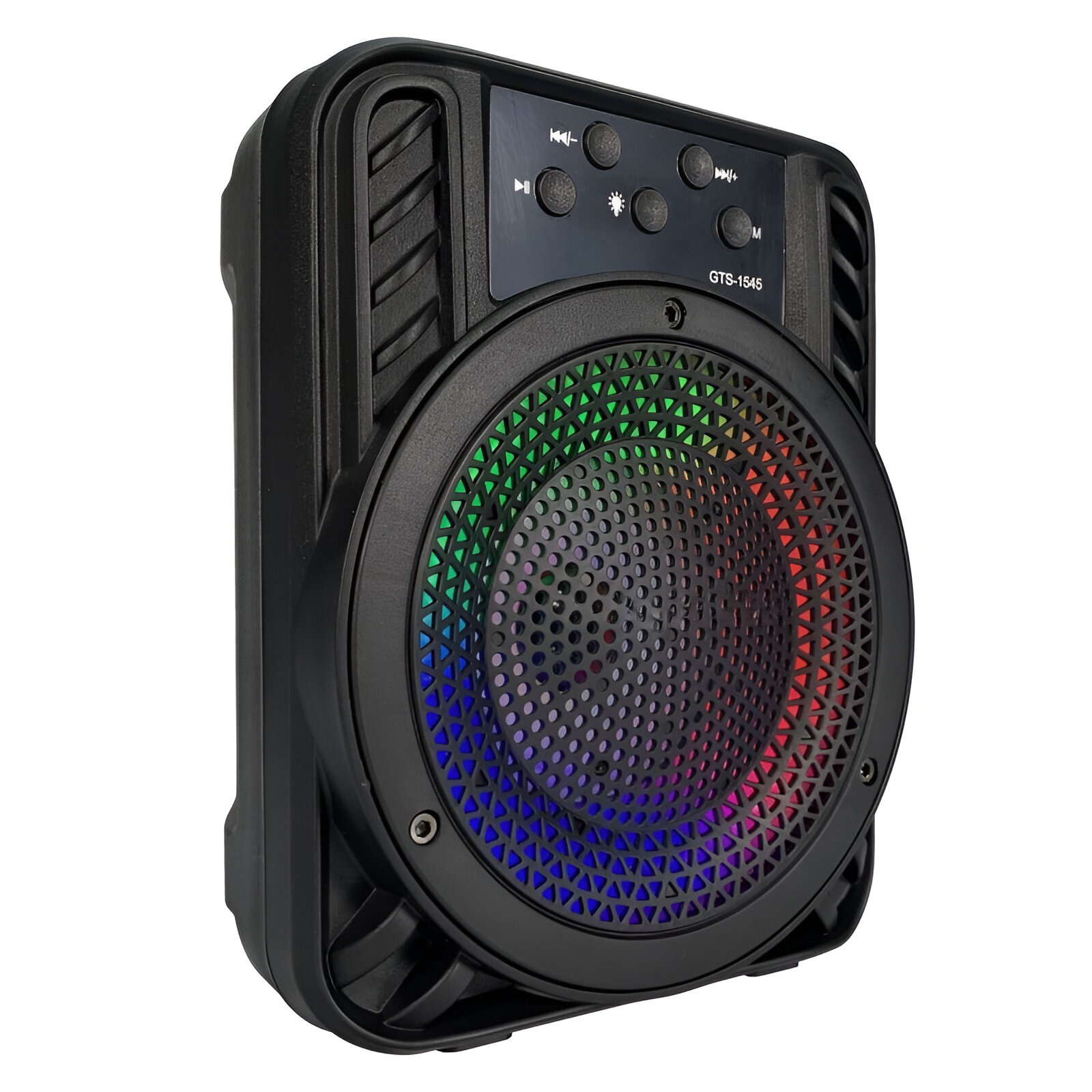 PARLANTE ALTAVOZ PORTATIL BLUETOOTH 4¨ LED USB RGB MODOS - 2