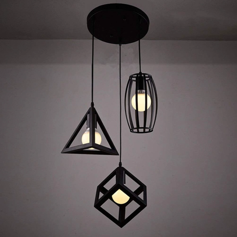 LAMPARA TECHO COLGANTE FORMAS ELEGANTE MODERNO LAU - 4