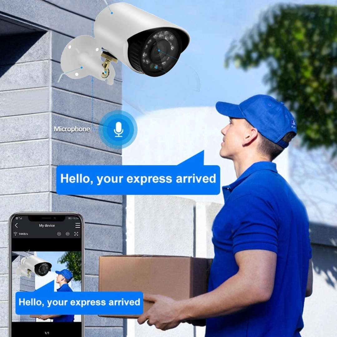 KITS CAMARA SEGURIDAD MONITOREO VIGILANCIA LAU - 2