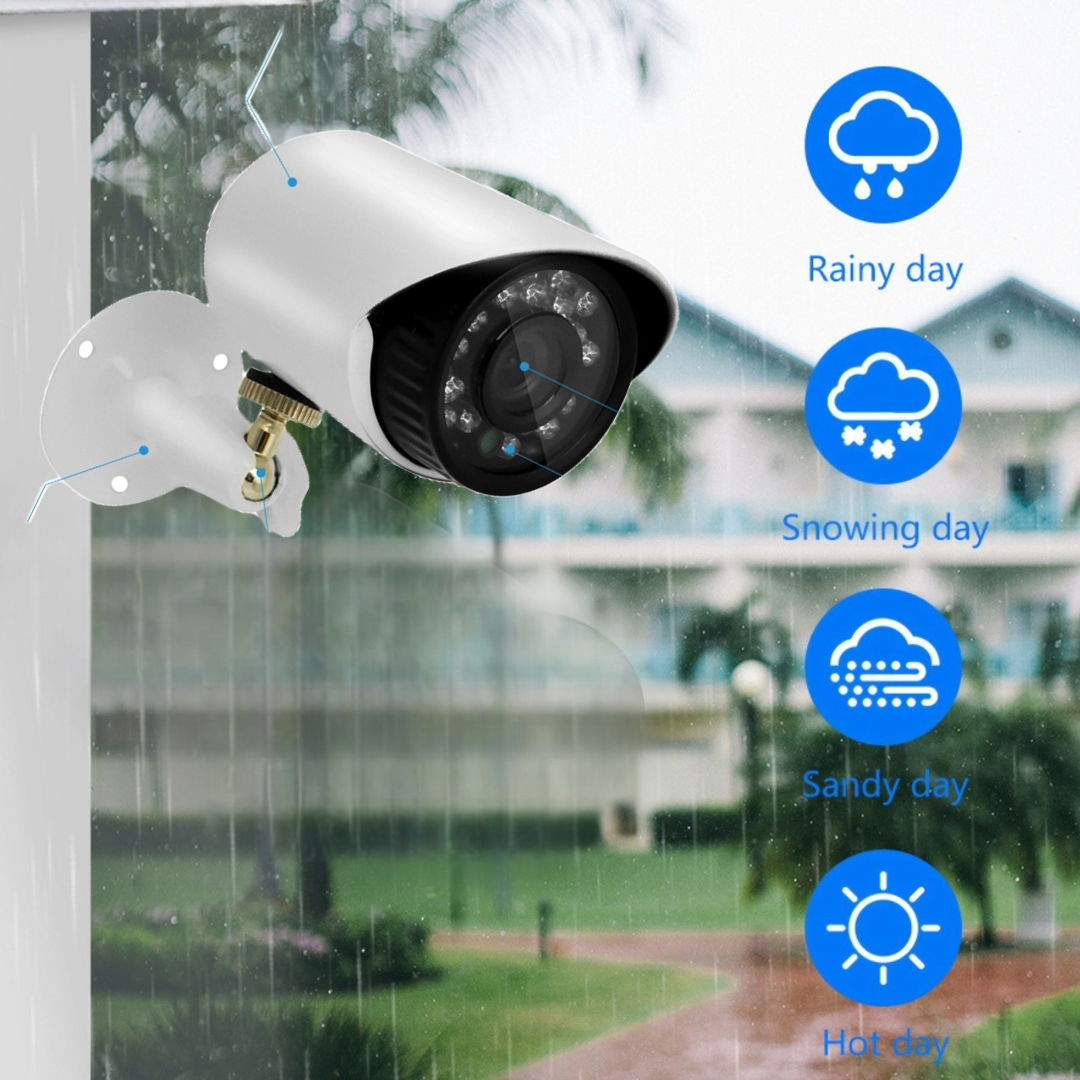 KITS CAMARA SEGURIDAD MONITOREO VIGILANCIA LAU - 5