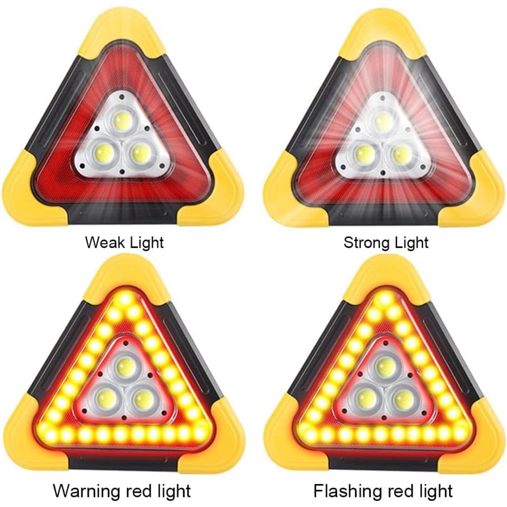LUZ EMERGENCIA TRIANGULAR LED USB REFLECTANTE LAU - 2
