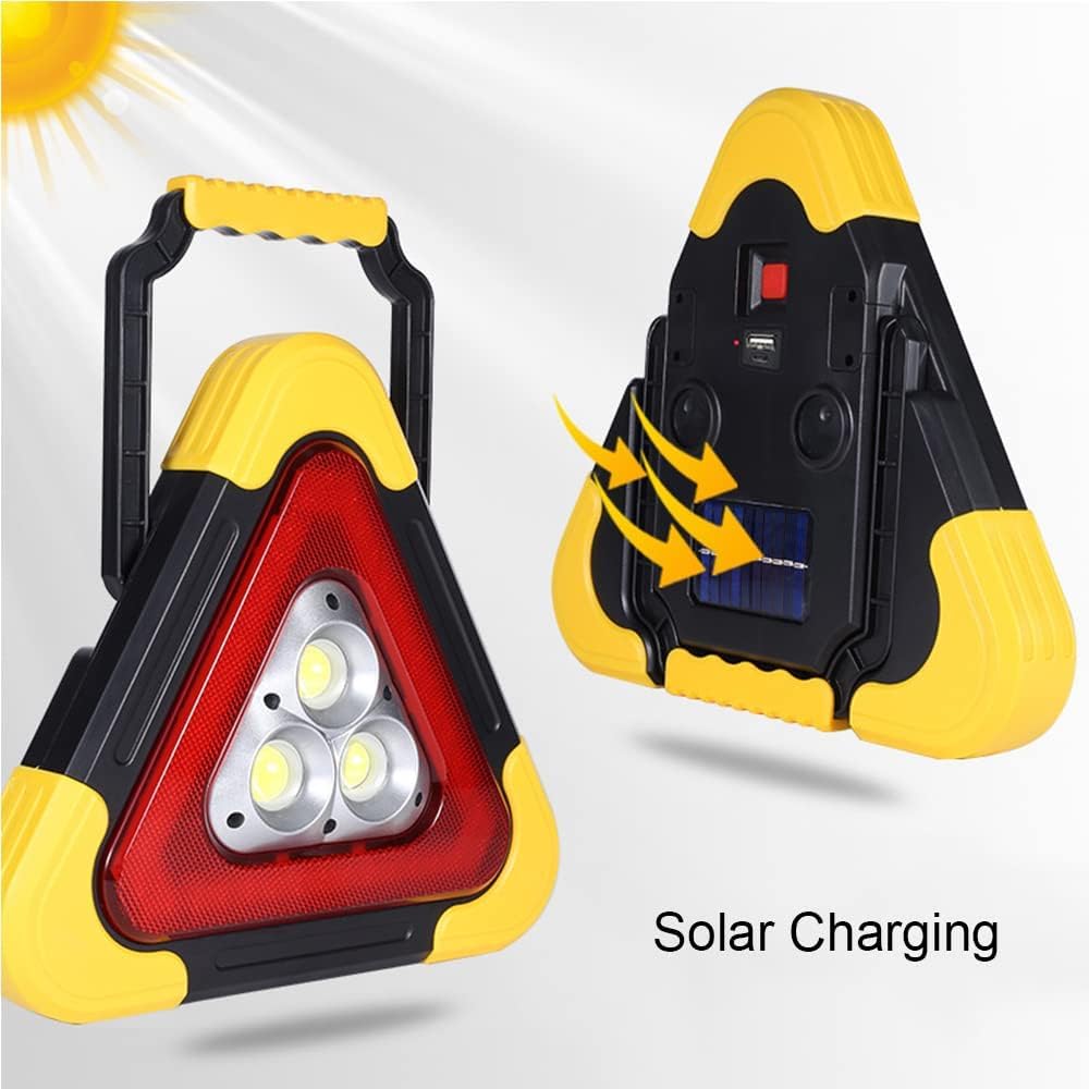 LUZ EMERGENCIA TRIANGULAR LED USB REFLECTANTE LAU - 3