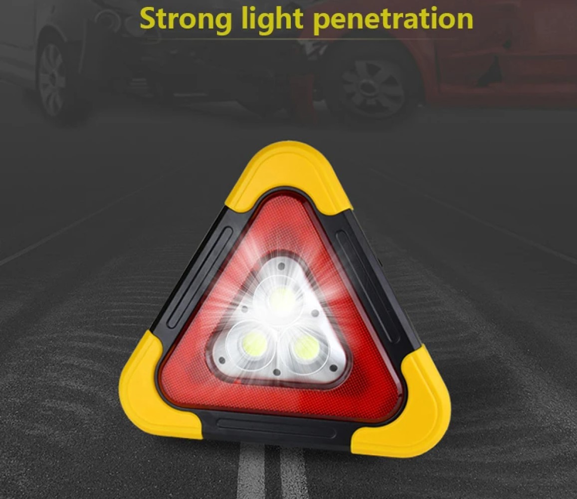 LUZ EMERGENCIA TRIANGULAR LED USB REFLECTANTE LAU - 6