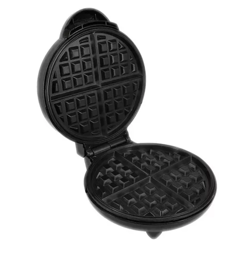 MÁQUINA WAFFLES SANDWICHERA ANTIADHERENTE 1000W PRACTICA LAU - 1