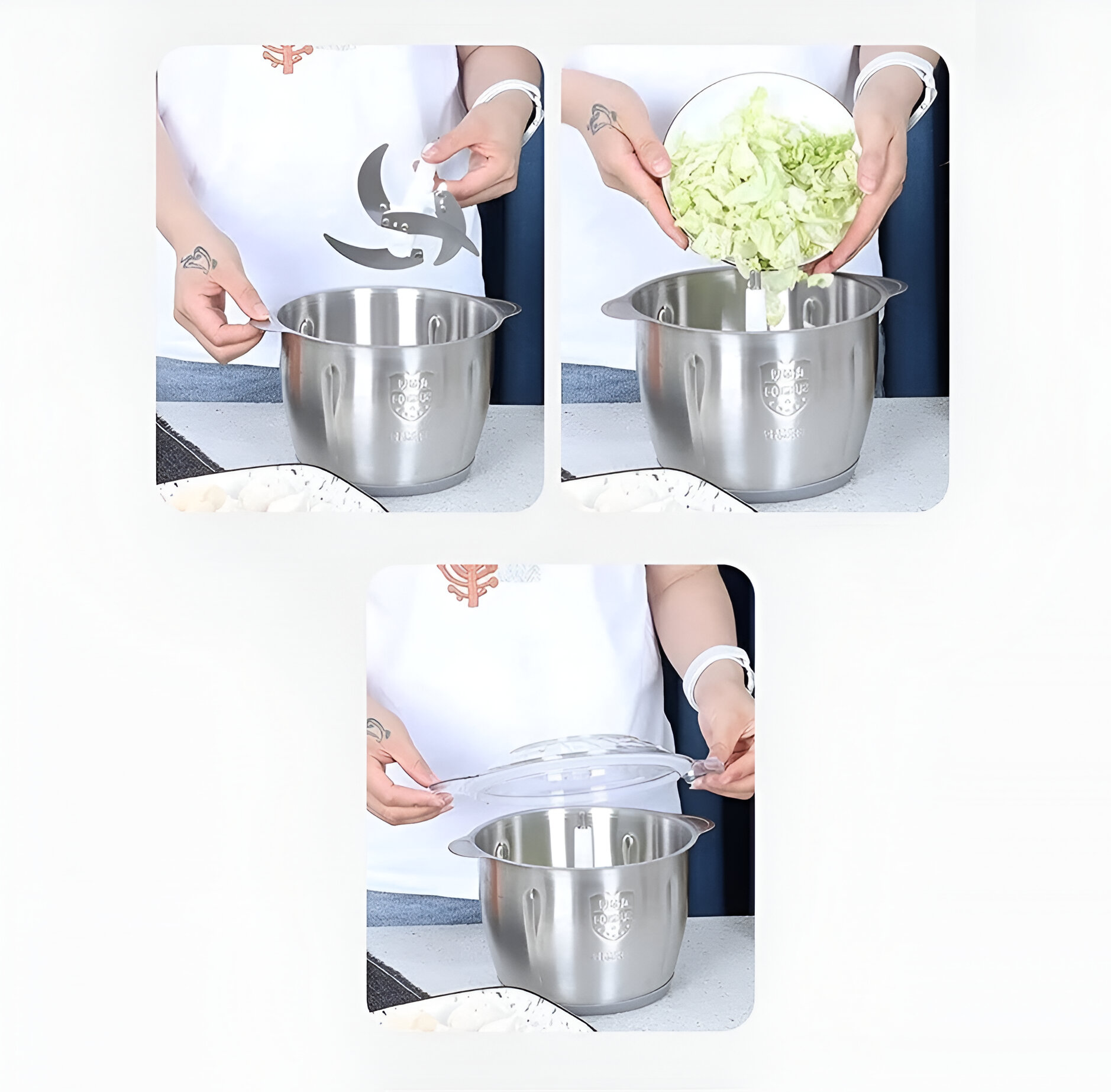 PROCESADOR ALIMENTO CAPACIDAD VELOCIDADES MULTIFUNCION JER - 1