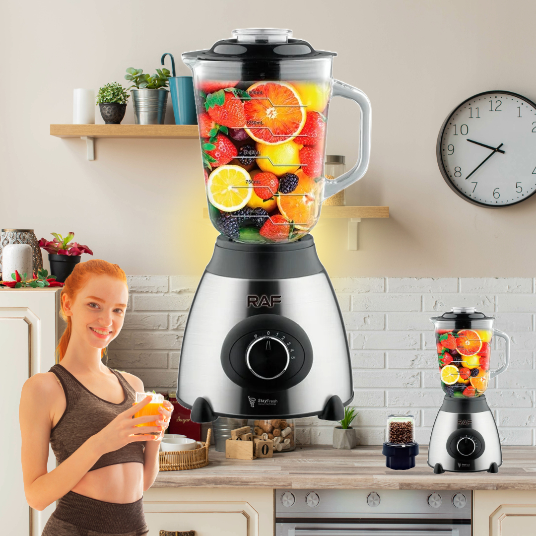 LICUADORA BEBIDAS LICUADO MULTIFUNCION CALIDAD VIDRIO JER - 1