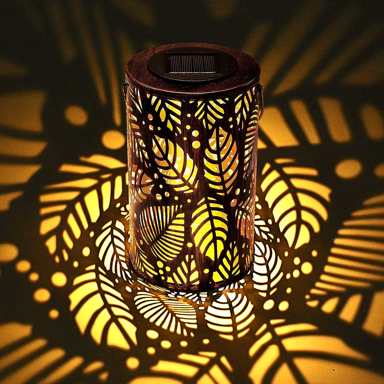 FAROL SOLAR COLGANTE AIRE LIBRE JARDIN LUZ TERRAZA SOLAR JER - 3