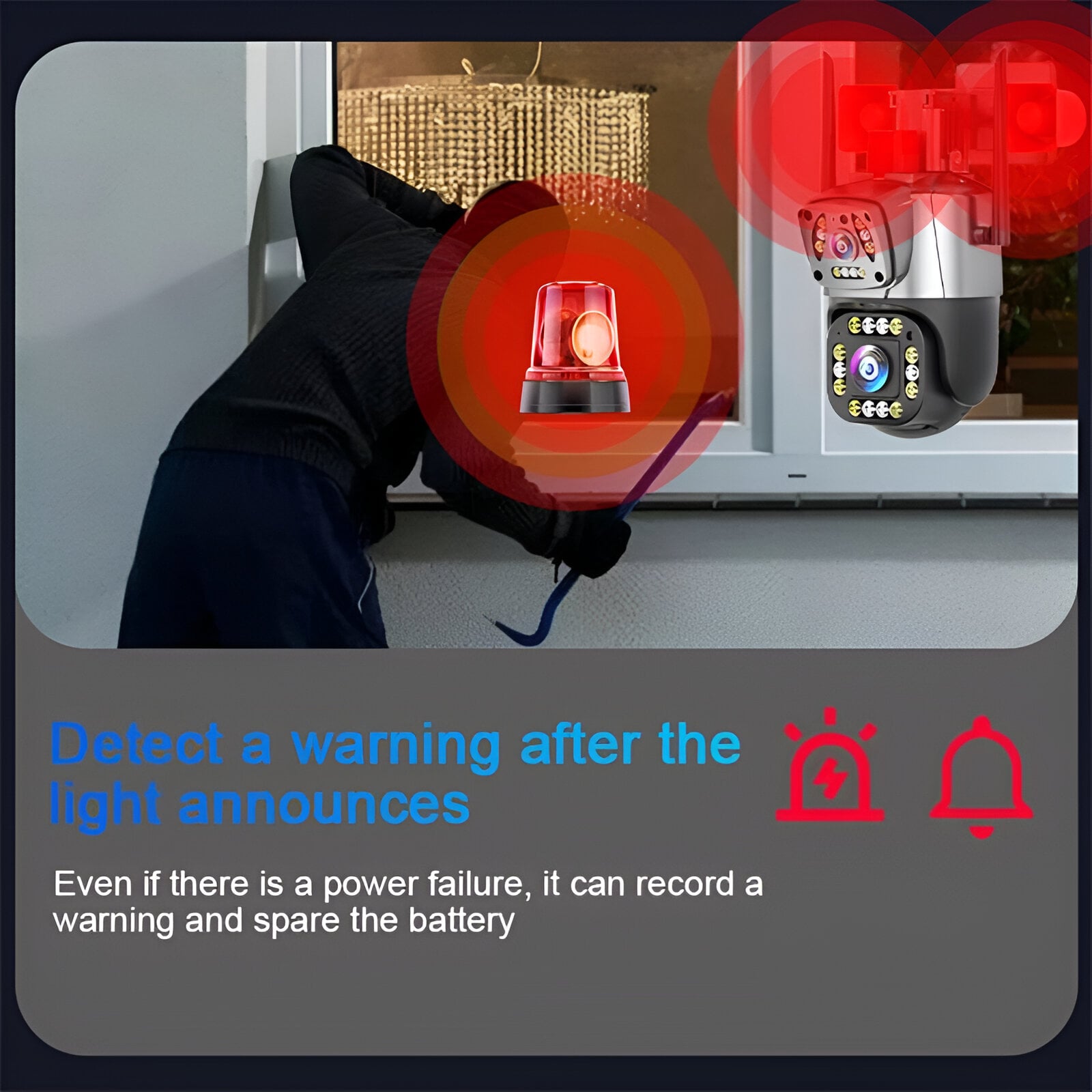CÁMARA SEGURIDAD ANGULO VISION 360 PTZ 7 MODOS VISUAL JER - 5