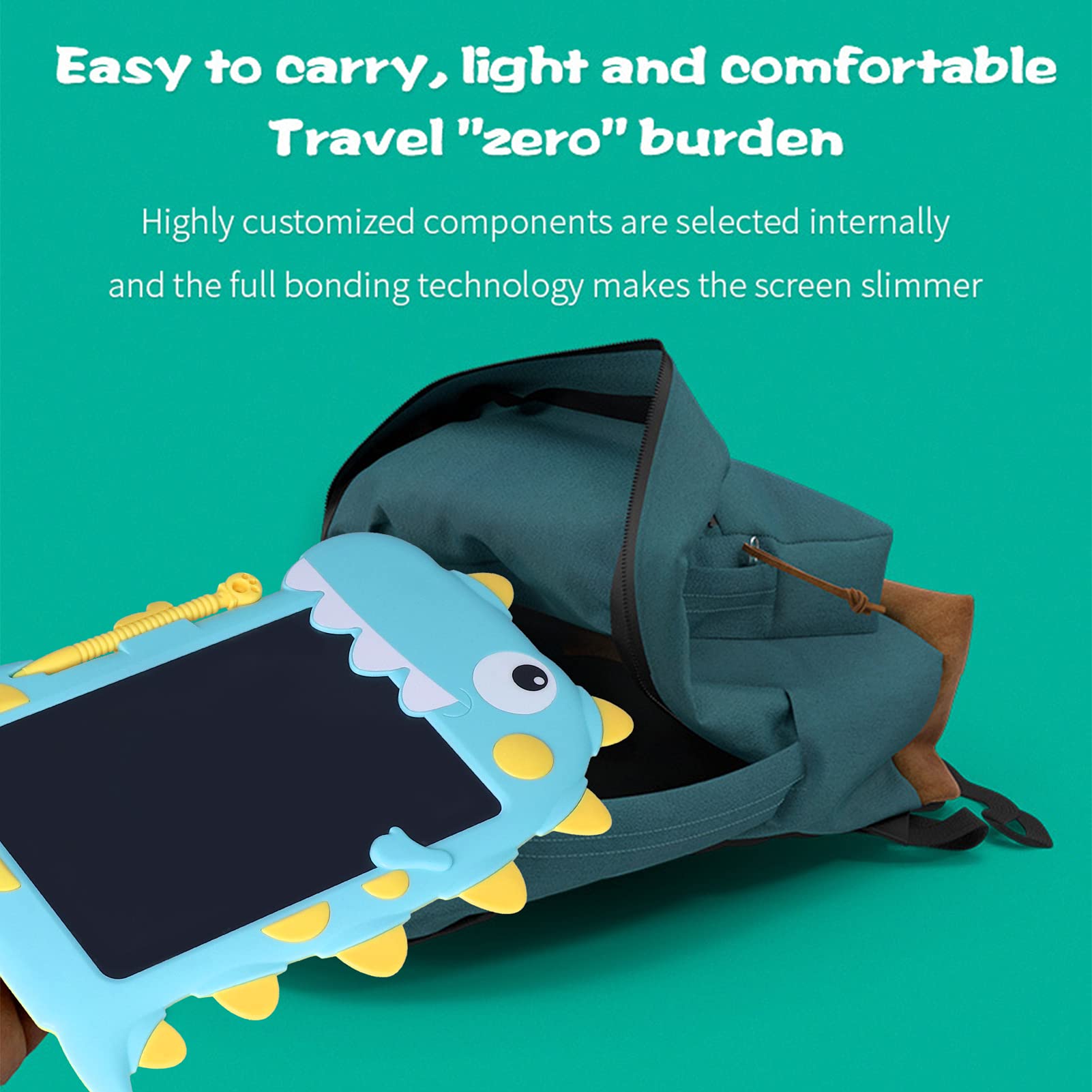 TABLERO LCD PROTECCION NIÑOS AHORRO PAPELES DIVERSION JER - 3
