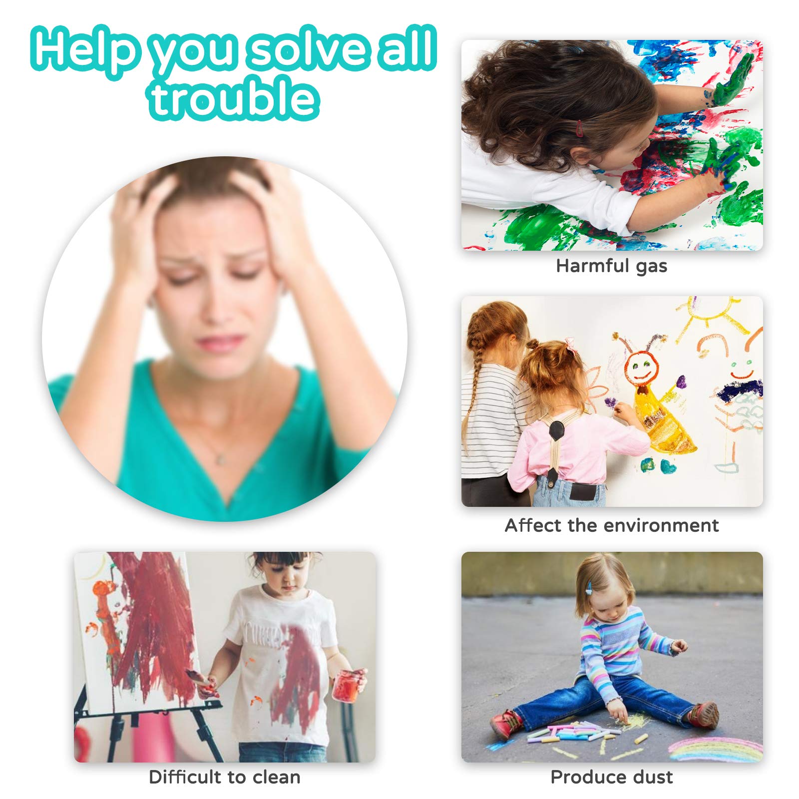 TABLERO LCD PROTECCION NIÑOS AHORRO PAPELES DIVERSION JER - 5