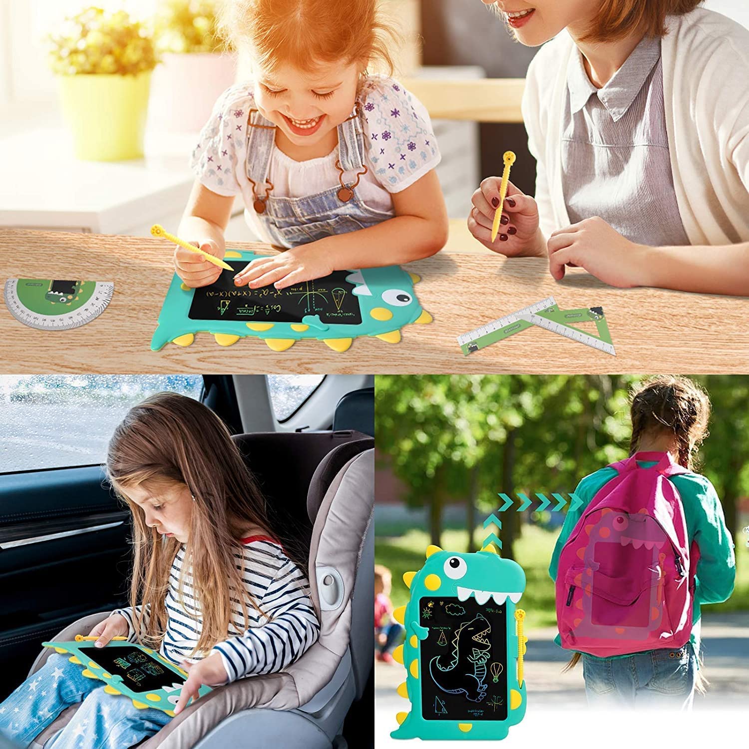 TABLERO LCD PROTECCION NIÑOS AHORRO PAPELES DIVERSION JER - 6