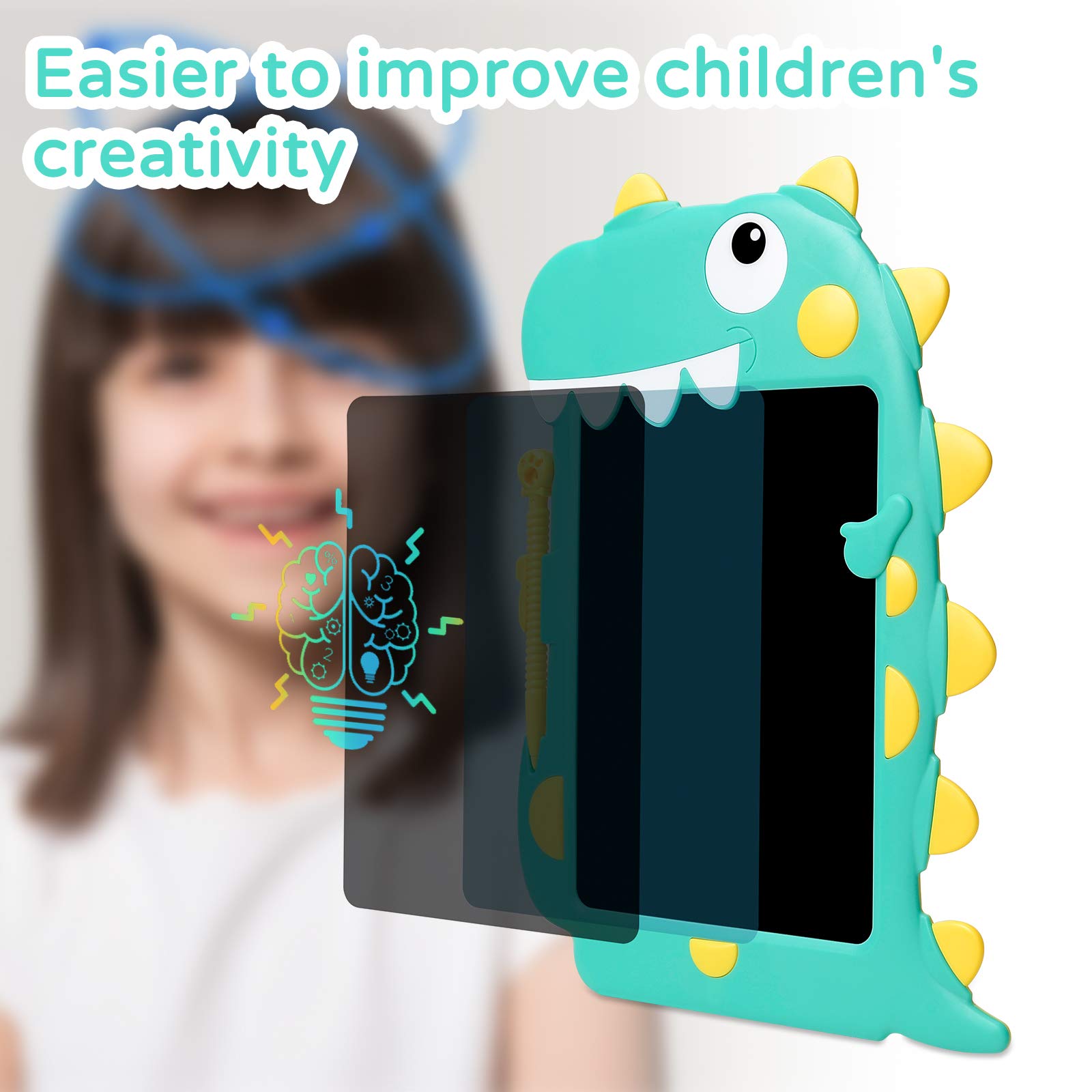 TABLERO LCD PROTECCION NIÑOS AHORRO PAPELES DIVERSION JER - 7
