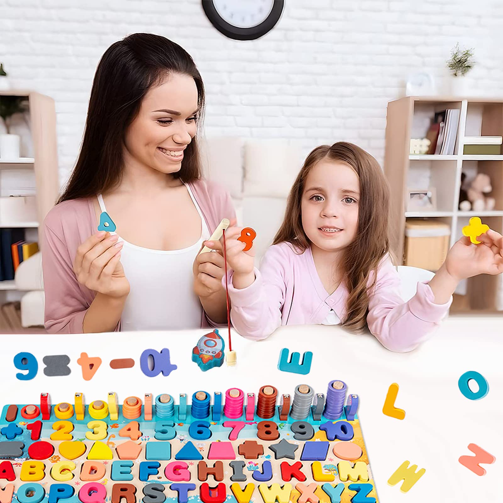 JUEGO ROMPECABEZAS MADERA NIÑOS PUZLES DIVERSIÓN JER - 7