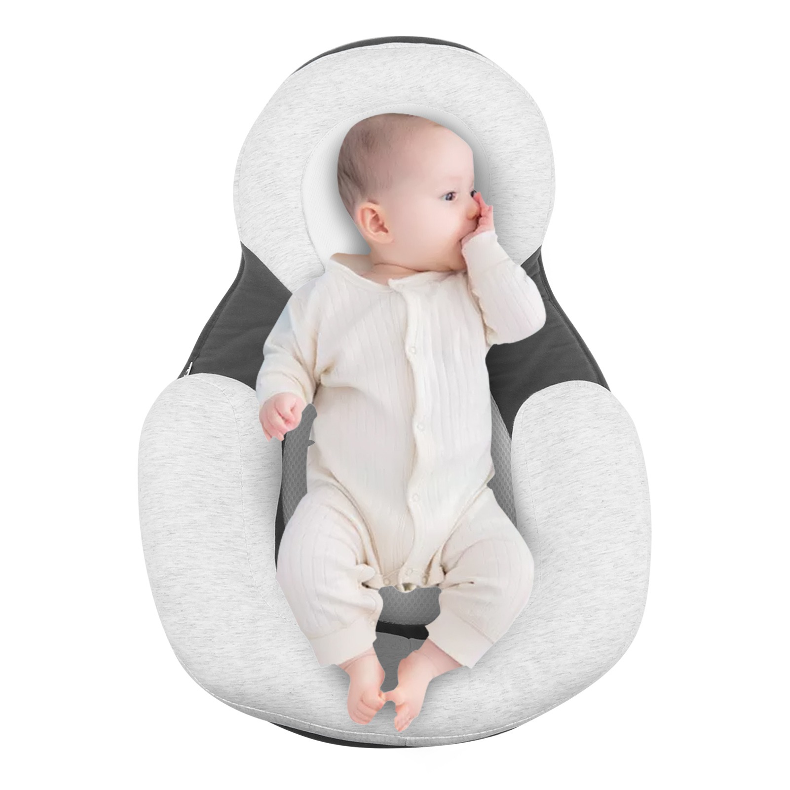 NIDO ANTIVUELCO POSICIONADAR ALMOHADA SOPORTE BEBE LAU - 8