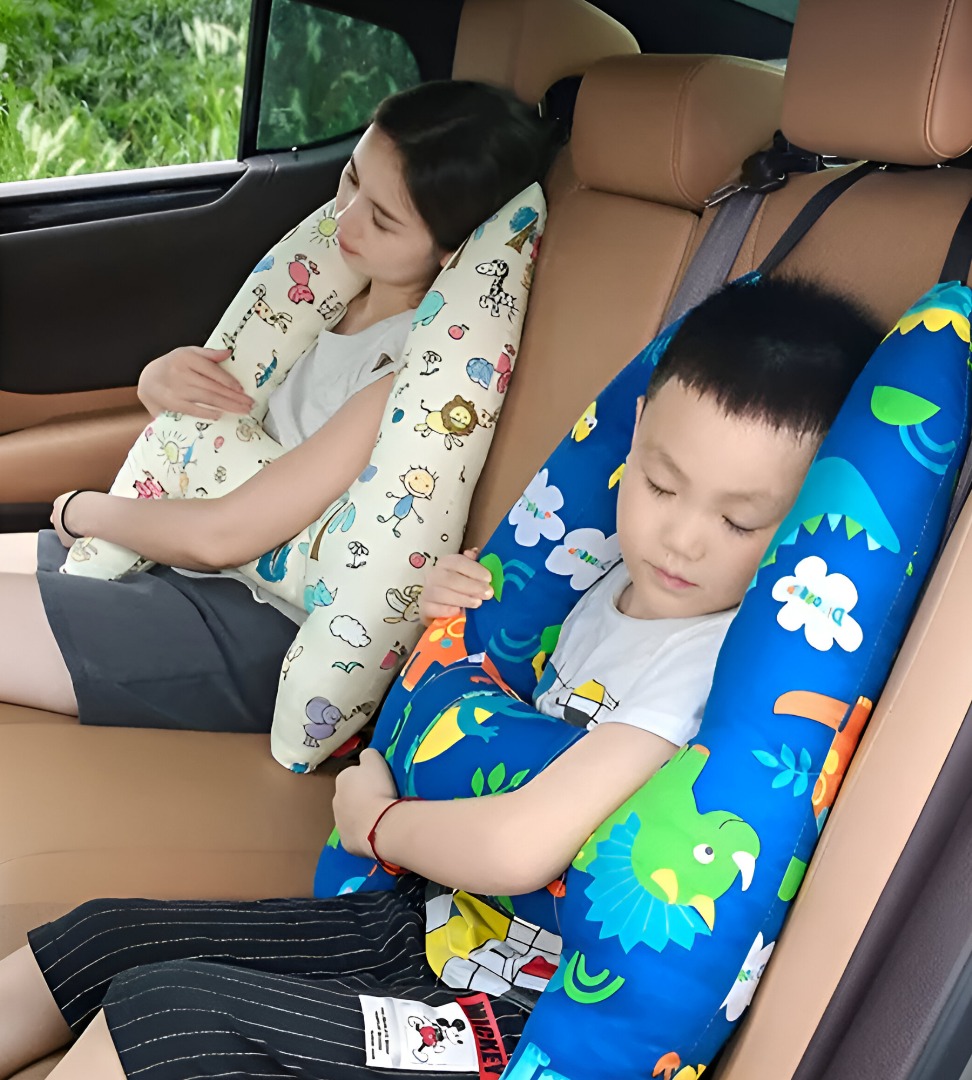 SOPORTE CABEZA ALMOHADA SILLA COCHE SEGURIDAD BEBES NIÑO LAU - 6