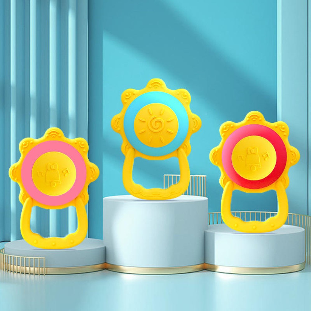 SET 2 MORDEDOR FORMA FLOR SENSORIAL DENTICION BEBE LAU - 4