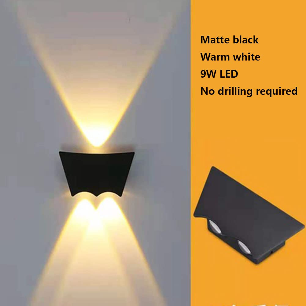 APLIQUE LAMPARA LED VINTAGE EXTERIORES MODERNA JARDIN LAU - 4