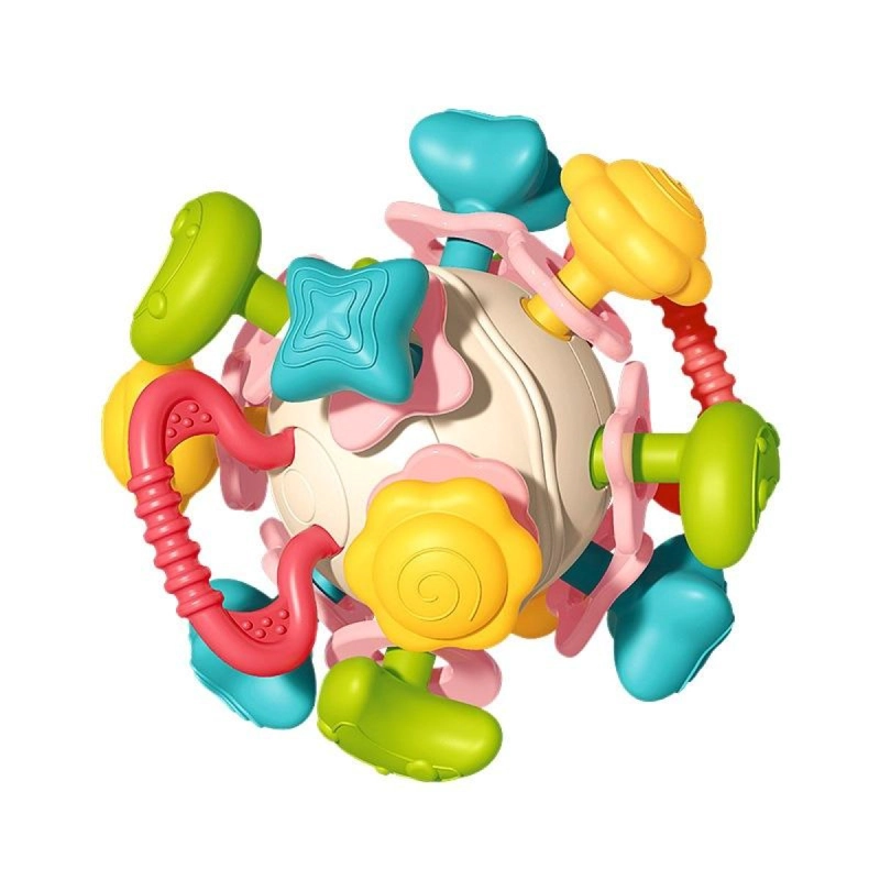 JUGUETE DENTICION MULTISENSORIAL GATEO AGARRE BEBE LAU - 3