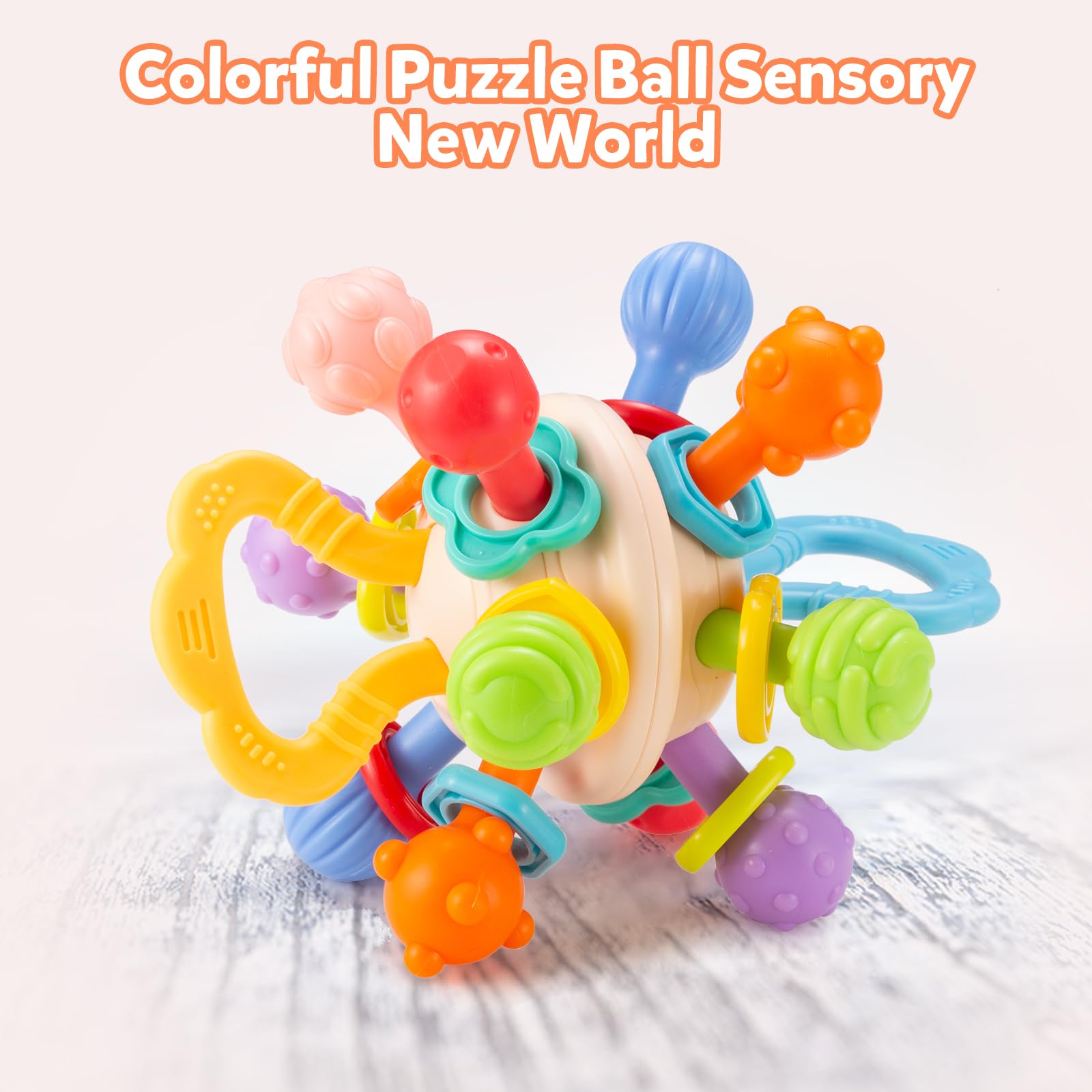 JUGUETE DENTICION SENSORIAL MORDER BEBES LAU - 2