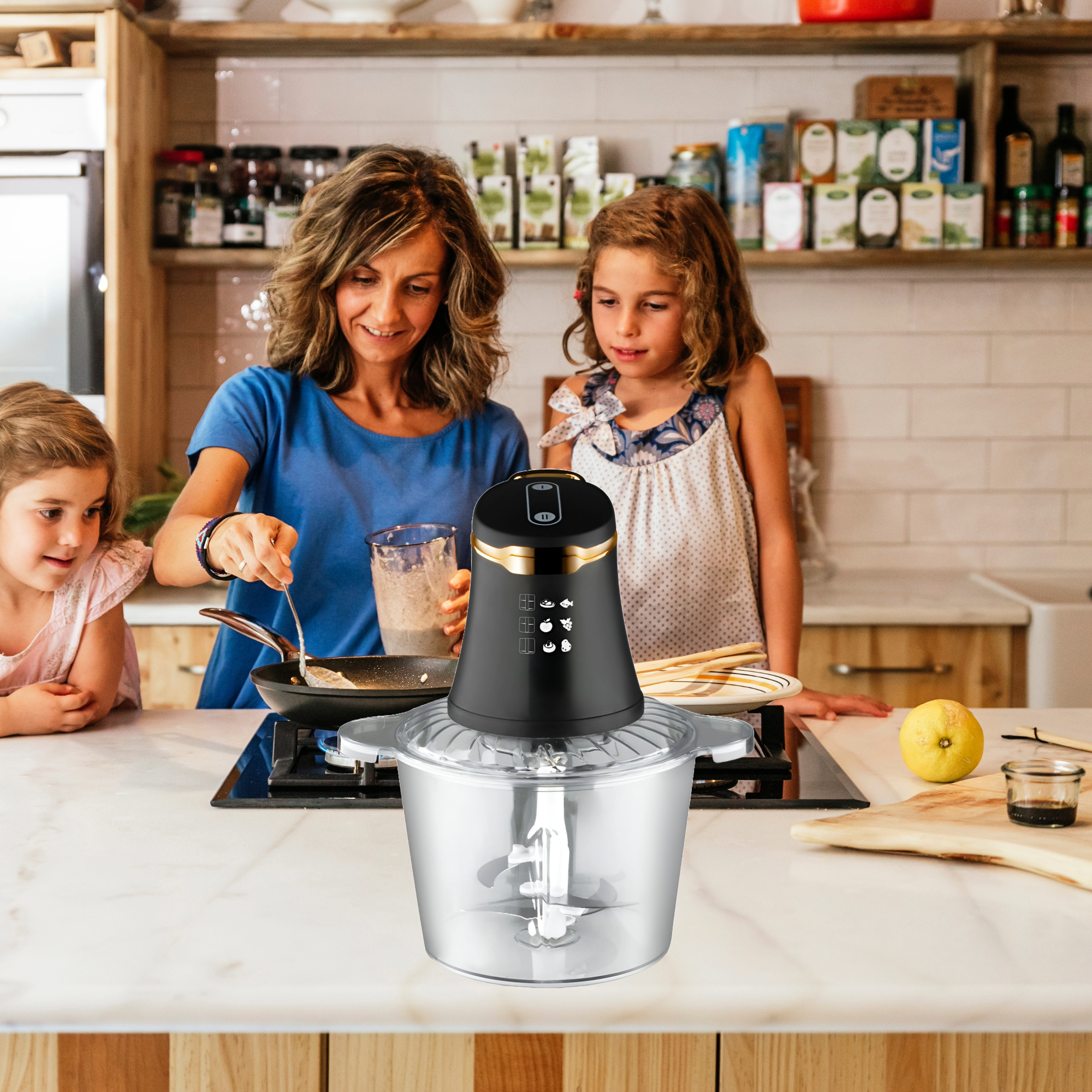 PROCESADOR ALIMENTOS 3L PICADOR COCINA FRUTAS VERDURA LAU - 8