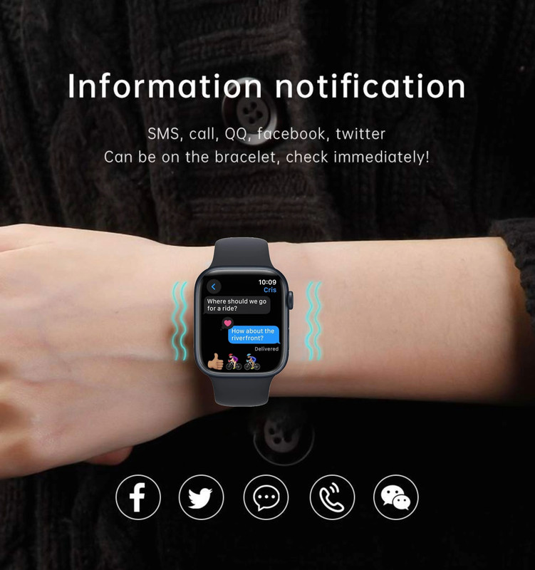SMARTWATCH RELOJ AVANZADO SERIE 9 MODERNO ELEGANTE LAU - 7