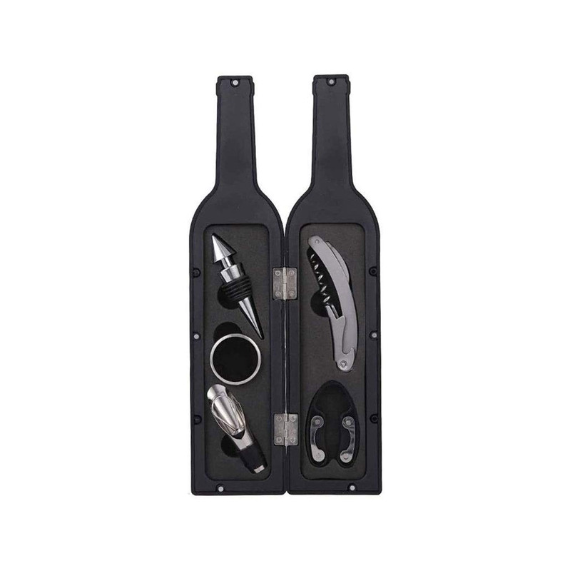 SACACORCHO DESTAPADOR 5 PCS VINO BOTELLA FIESTA BODA LAU - 1
