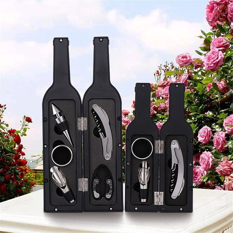 SACACORCHO DESTAPADOR 5 PCS VINO BOTELLA FIESTA BODA LAU - 2