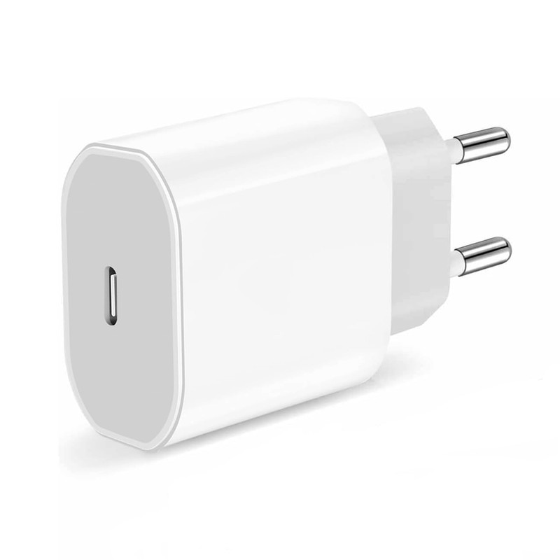 SET 2 CARGADOR ADAPTADOR 20W TIPO USB-C UNIVERSAL RAPIDA LAU - 3