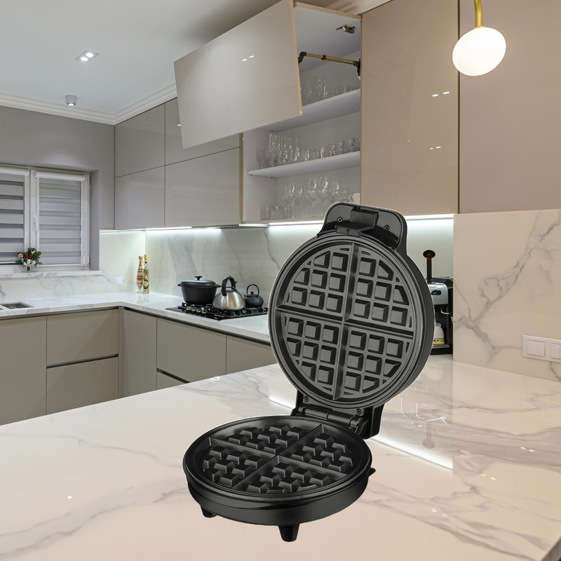 WAFFLERA MINI TRUSK ANTIADHERENTE GOFRES HOGAR COCINA LAU - 4