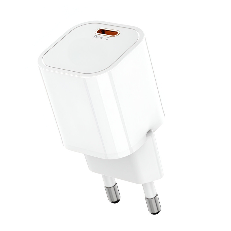CARGADOR ADAPTADOR TIPO C UNIVERSAL 20W CARGA RAPIDA LAU - 1
