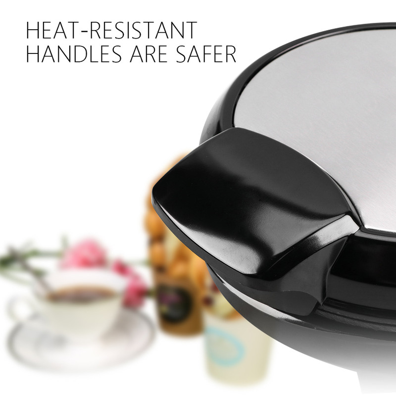 WAFFLERA ANTIADHERENTE TEMPERATURA CONSTANTE COCINA LAU - 7