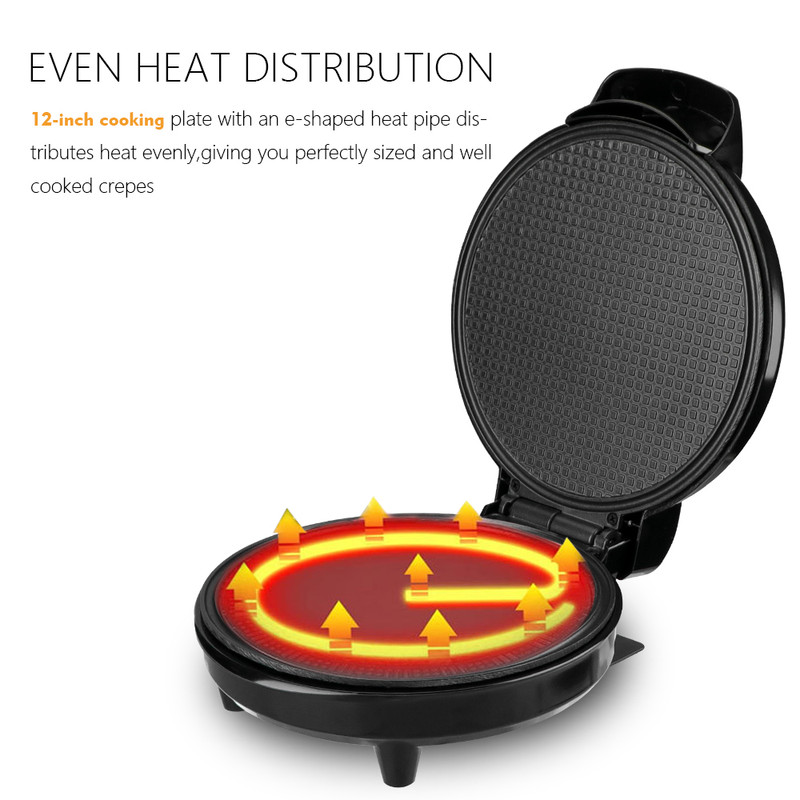 WAFFLERA ANTIADHERENTE TEMPERATURA CONSTANTE COCINA LAU - 9