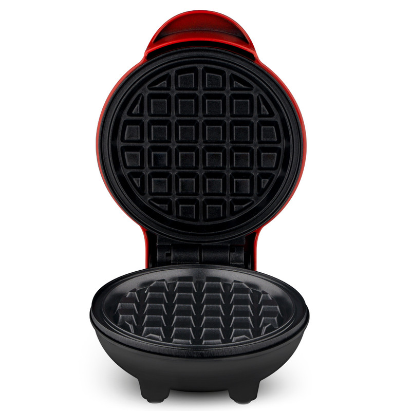WAFFLERA MINI GOFRES MINI PLANCHA ANTIADHERENTE COCINA LAU - 3