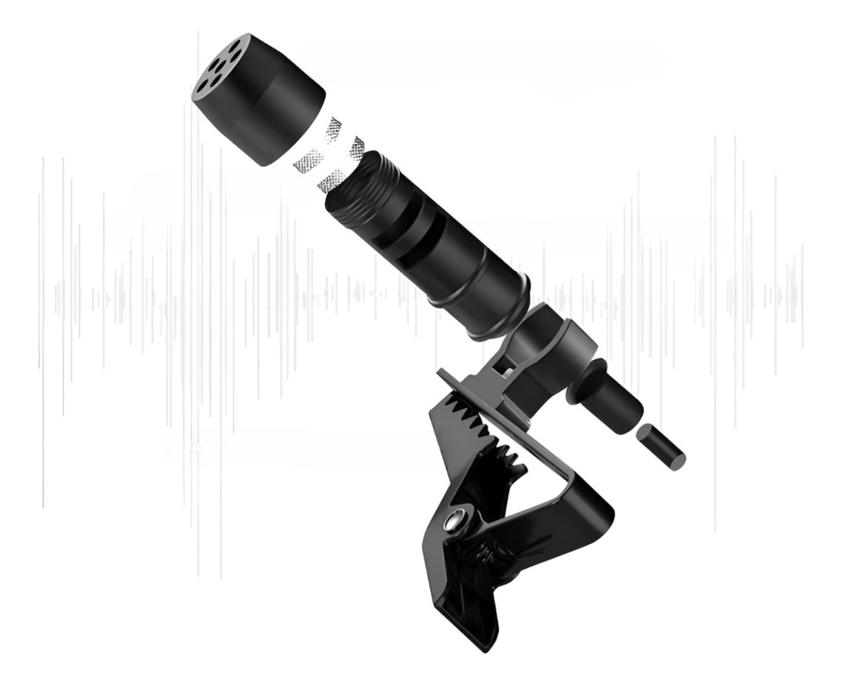 MICRÓFONO BALITA LAVALIER PROFESIONAL OMNIDIRECCIONAL - 4