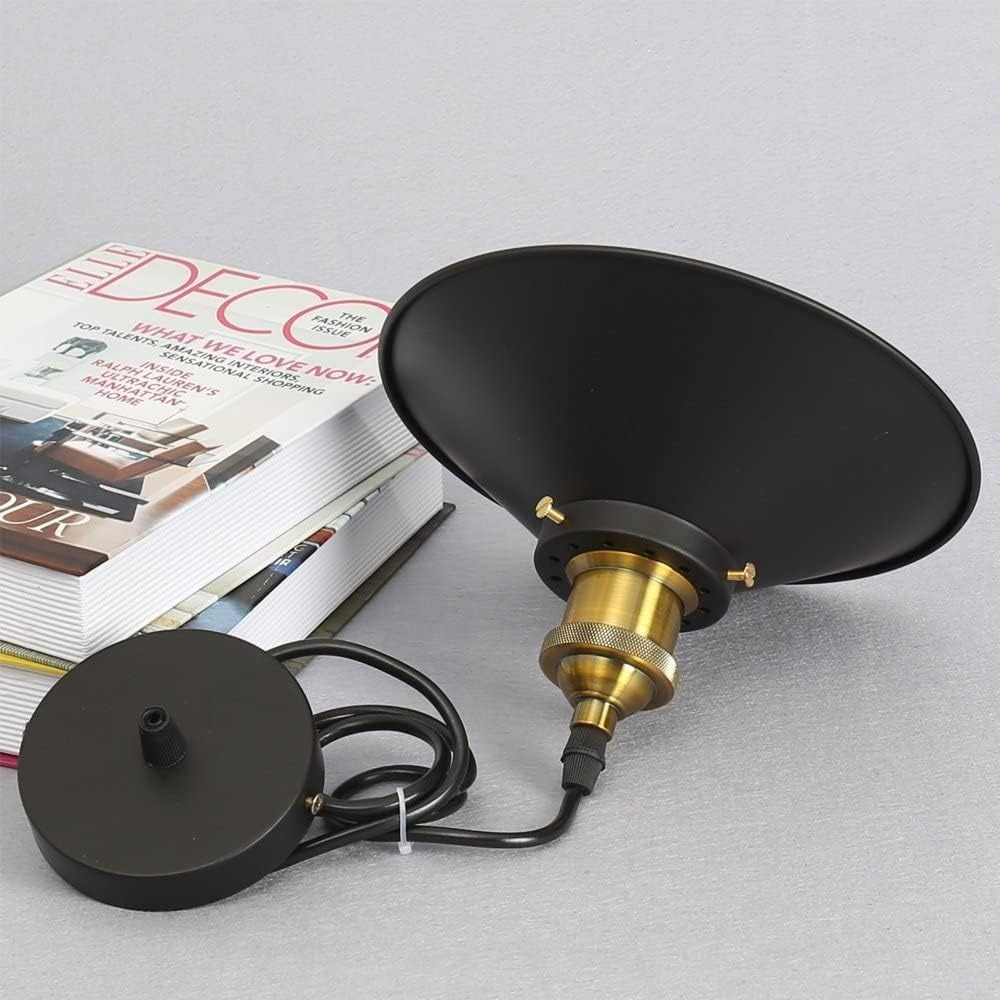 LÁMPARA DE TECHO RETRO LUZ INDUSTRIAL CREATIVA COLGANTE 26 - 4
