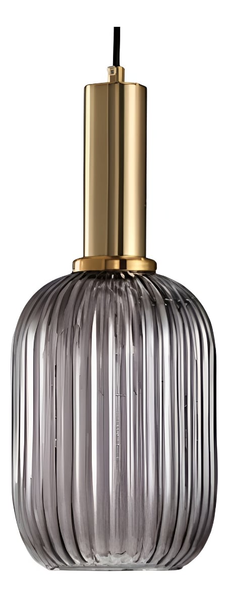 LÁMPARA COLGANTE MODERNA AJUSTABLE CRISTAL TECHO ONDULACIÓN - 1