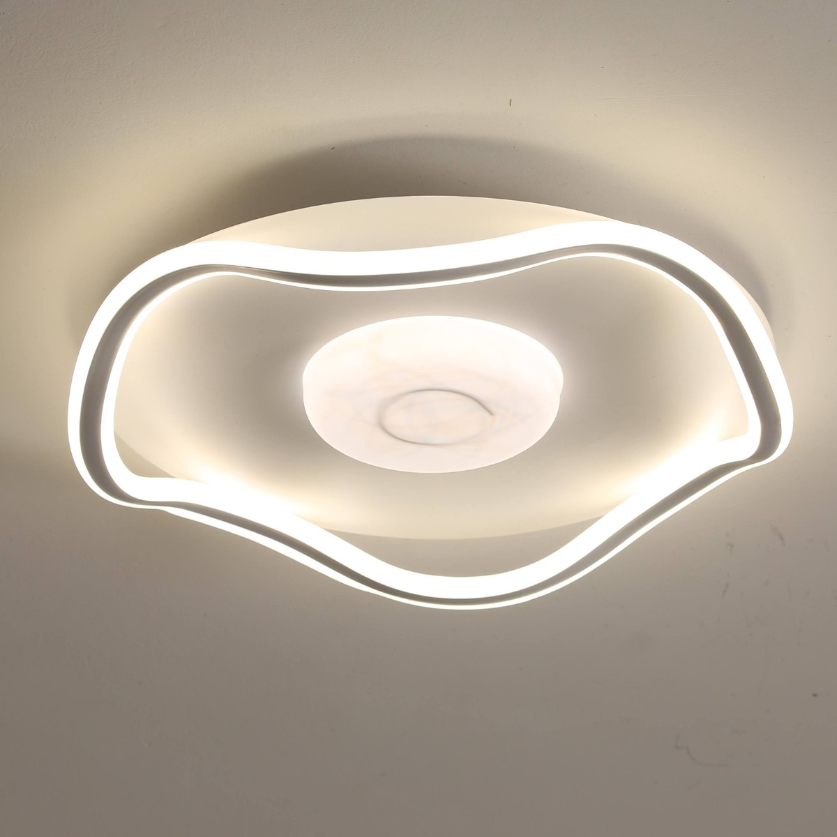 LÁMPARA DE TECHO LED EMPOTRADA MINIMALISTA NÓRDICA 3D - 3