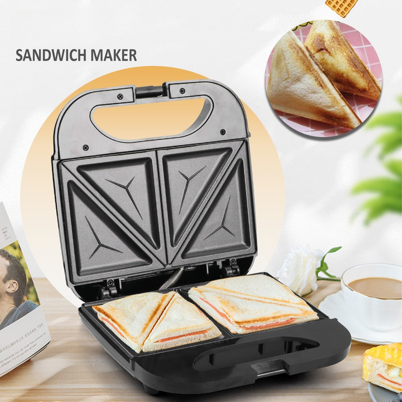 SANDWICHERA TOSTADORA ANTIADHERENTE WB DESAYUNO COCINA LAU - 5