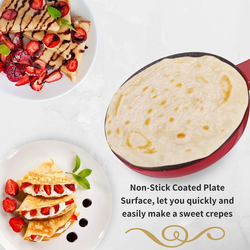 CREPERA SARTEN ANTIADHERENTE MANGO RESISTENTE COCINA LAU - 4