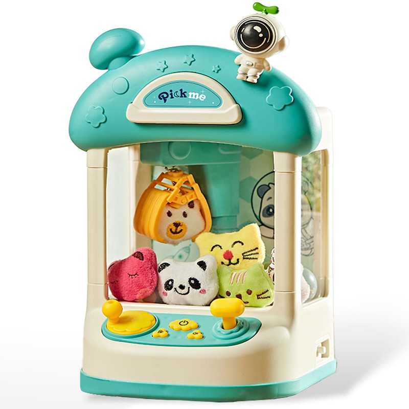 JUGUETE INTERACTIVO ZZKKO MINI GARRA PORTÁTIL SPACEMAN DIVERTIDO NIÑOS LAU MULTICOLOR - 1