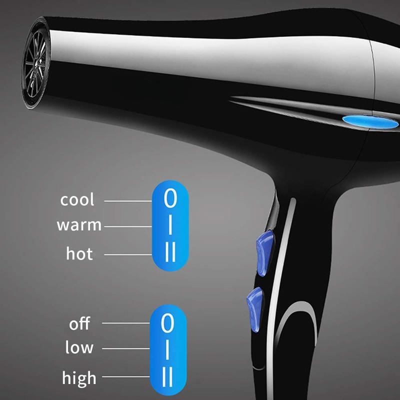 SECADOR PROFESIONAL CABELLO 3500W BELLEZA MUJER ESTILO LAU - 5