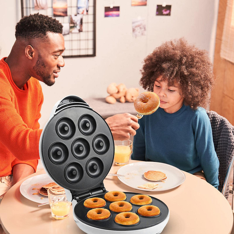 MAQUINA DONUTS MINI ANTIADHERENTE POSTRES COCINA LAU - 2