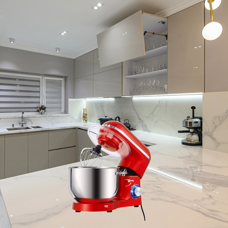 BATIDORA ZZKKO NUEVO 3 EN 1 PLANETARIA PEDESTAL 1100W REPOSTERIA LAU - 6