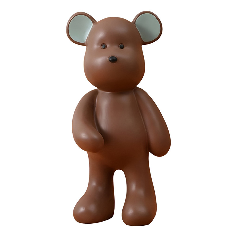 DECORACION OSO CERAMICA ADORNO ESCRITORIO NIÑOS LAU - 1
