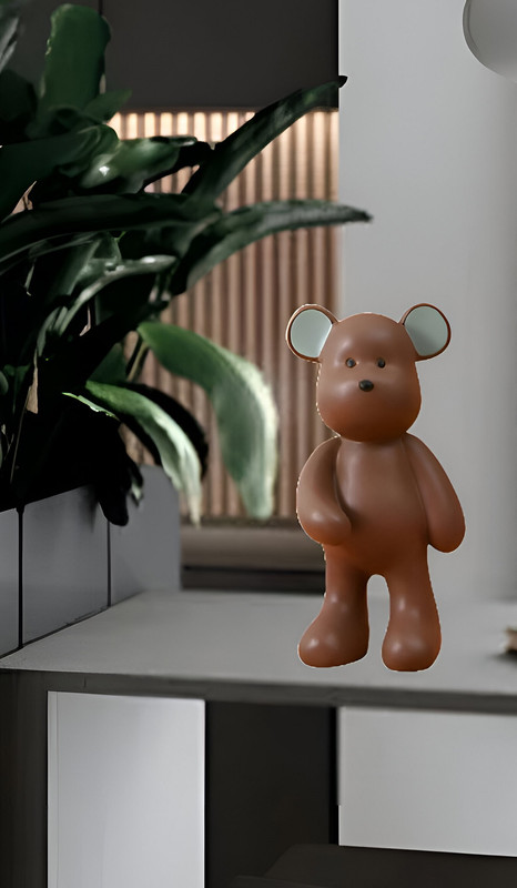 DECORACION OSO CERAMICA ADORNO ESCRITORIO NIÑOS LAU - 2
