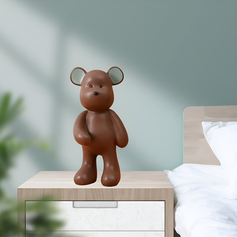 DECORACION OSO CERAMICA ADORNO ESCRITORIO NIÑOS LAU - 5